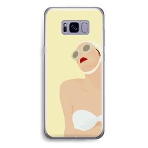 CaseCompany Summer: Samsung Galaxy S8 Transparant Hoesje