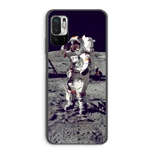 CaseCompany Spaceman: Xiaomi Redmi Note 10 5G Transparant Hoesje