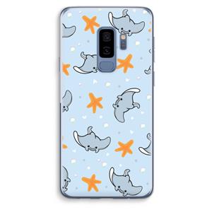 CaseCompany Manta: Samsung Galaxy S9 Plus Transparant Hoesje