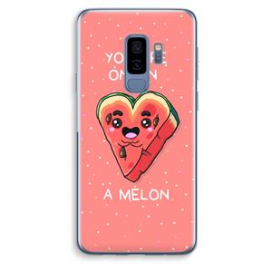 CaseCompany One In A Melon: Samsung Galaxy S9 Plus Transparant Hoesje