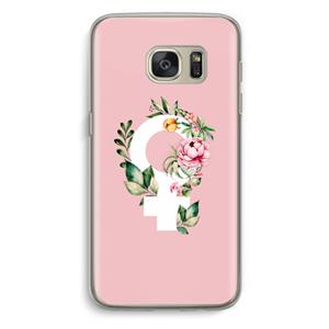 CaseCompany Venus: Samsung Galaxy S7 Transparant Hoesje