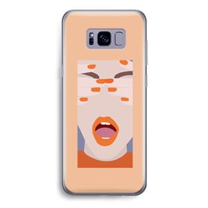 CaseCompany Surprise: Samsung Galaxy S8 Transparant Hoesje