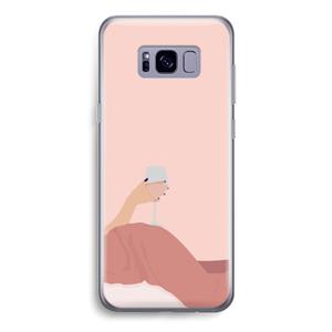 CaseCompany Wine: Samsung Galaxy S8 Transparant Hoesje