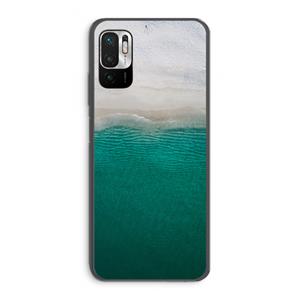 CaseCompany Stranded: Xiaomi Redmi Note 10 5G Transparant Hoesje