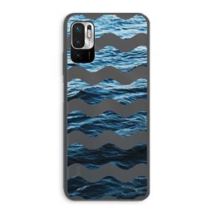 CaseCompany Oceaan: Xiaomi Redmi Note 10 5G Transparant Hoesje