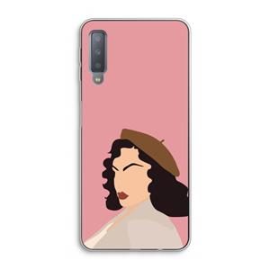 CaseCompany Confidence: Samsung Galaxy A7 (2018) Transparant Hoesje