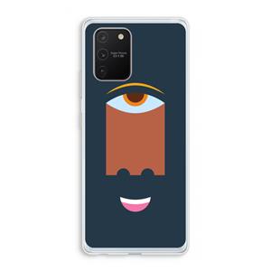 CaseCompany Mono M: Samsung Galaxy S10 Lite Transparant Hoesje