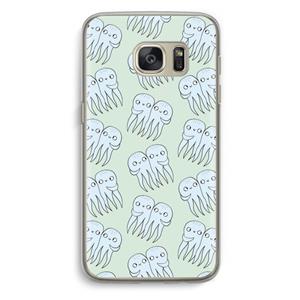 CaseCompany Octopussen: Samsung Galaxy S7 Transparant Hoesje