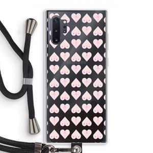 CaseCompany Ass 'n Titties: Samsung Galaxy Note 10 Plus Transparant Hoesje met koord