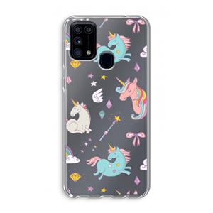 CaseCompany Fantasiewereld: Samsung Galaxy M31 Transparant Hoesje