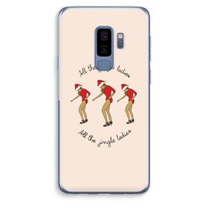 CaseCompany Jingle Ladies: Samsung Galaxy S9 Plus Transparant Hoesje