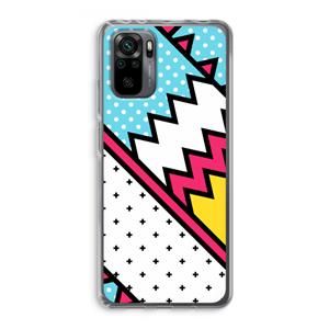 CaseCompany Pop Art #2: Xiaomi Redmi Note 10 Pro Transparant Hoesje