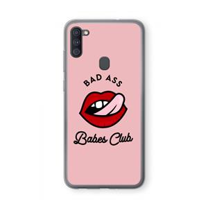 CaseCompany Badass Babes Club: Samsung Galaxy A11 Transparant Hoesje