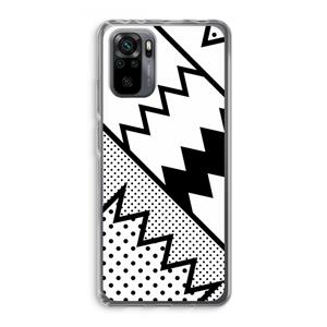 CaseCompany Pop Art #5: Xiaomi Redmi Note 10 Pro Transparant Hoesje