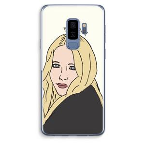 CaseCompany Mary Kate: Samsung Galaxy S9 Plus Transparant Hoesje