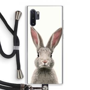CaseCompany Daisy: Samsung Galaxy Note 10 Plus Transparant Hoesje met koord