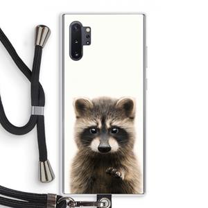 CaseCompany Rocco: Samsung Galaxy Note 10 Plus Transparant Hoesje met koord