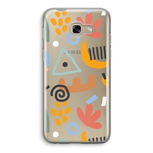 CaseCompany Abstract: Samsung Galaxy A5 (2017) Transparant Hoesje