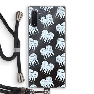 CaseCompany Octopussen: Samsung Galaxy Note 10 Plus Transparant Hoesje met koord
