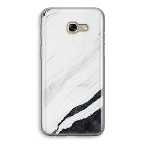 CaseCompany Elegante marmer: Samsung Galaxy A5 (2017) Transparant Hoesje