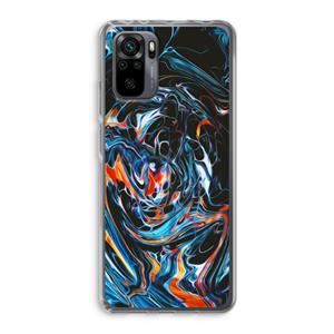 CaseCompany Black Unicorn: Xiaomi Redmi Note 10 Pro Transparant Hoesje