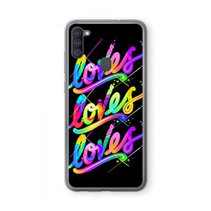 CaseCompany Loves: Samsung Galaxy A11 Transparant Hoesje