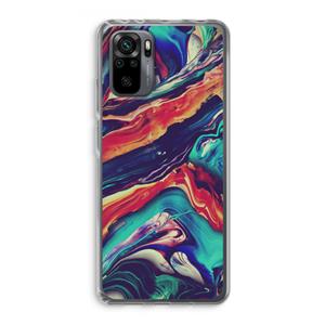 CaseCompany Chameleon Sun: Xiaomi Redmi Note 10 Pro Transparant Hoesje