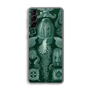 CaseCompany Haeckel Cubomedusae: Samsung Galaxy S21 Plus Transparant Hoesje
