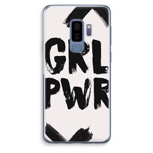 CaseCompany Girl Power #2: Samsung Galaxy S9 Plus Transparant Hoesje