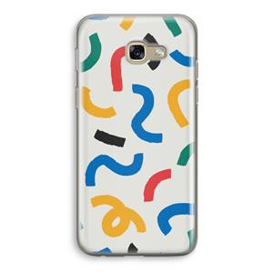 CaseCompany Illustratieve pop 2: Samsung Galaxy A5 (2017) Transparant Hoesje