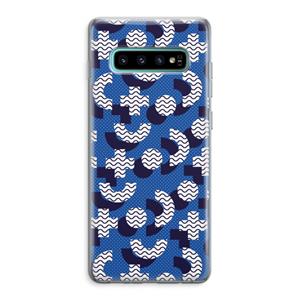 CaseCompany 8-bit N°5: Samsung Galaxy S10 Plus Transparant Hoesje