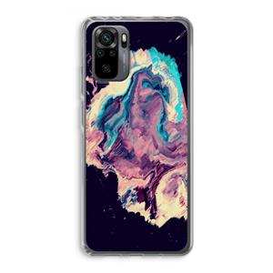 CaseCompany Cosmic Silence: Xiaomi Redmi Note 10 Pro Transparant Hoesje