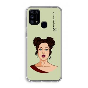 CaseCompany Pop-Art Creator: Samsung Galaxy M31 Transparant Hoesje