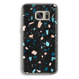 CaseCompany Terrazzo N°11: Samsung Galaxy S7 Transparant Hoesje
