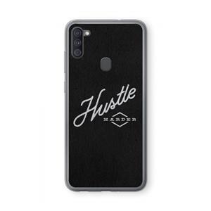 CaseCompany Hustle: Samsung Galaxy A11 Transparant Hoesje