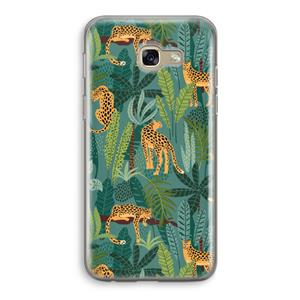 CaseCompany Luipaard 2: Samsung Galaxy A5 (2017) Transparant Hoesje