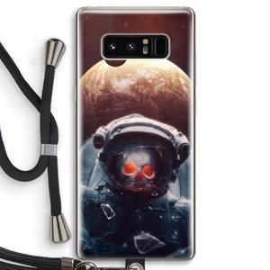 CaseCompany Voyager: Samsung Galaxy Note 8 Transparant Hoesje met koord