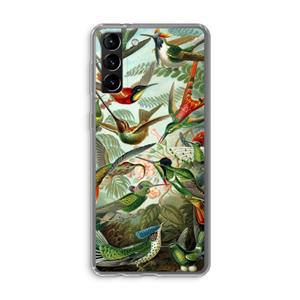 CaseCompany Haeckel Trochilidae: Samsung Galaxy S21 Plus Transparant Hoesje