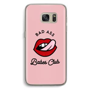 CaseCompany Badass Babes Club: Samsung Galaxy S7 Transparant Hoesje