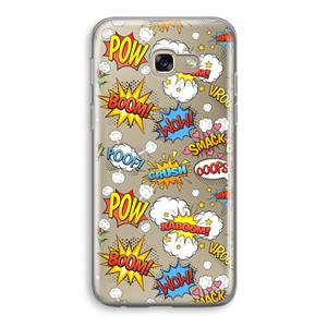 CaseCompany Pow Smack: Samsung Galaxy A5 (2017) Transparant Hoesje