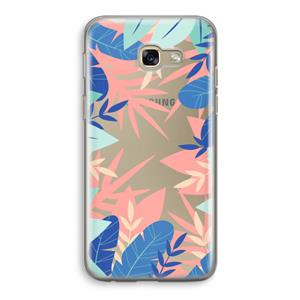 CaseCompany Tropisch: Samsung Galaxy A5 (2017) Transparant Hoesje