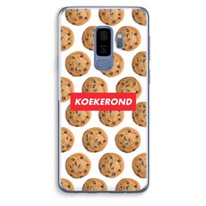 CaseCompany Koekerond: Samsung Galaxy S9 Plus Transparant Hoesje