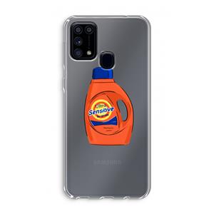CaseCompany Ultra Sensitive: Samsung Galaxy M31 Transparant Hoesje