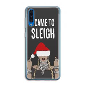 CaseCompany Came To Sleigh: Samsung Galaxy A50 Transparant Hoesje