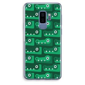 CaseCompany Crocs: Samsung Galaxy S9 Plus Transparant Hoesje