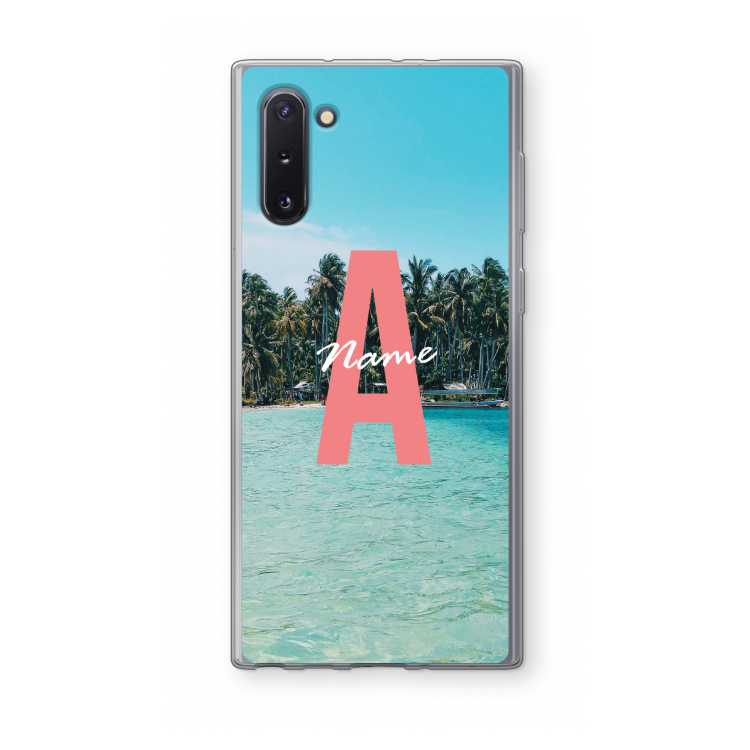 CaseCompany Pacific Dream: Samsung Galaxy Note 10 Transparant Hoesje