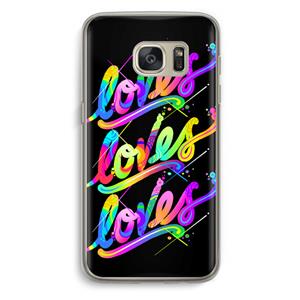 CaseCompany Loves: Samsung Galaxy S7 Transparant Hoesje