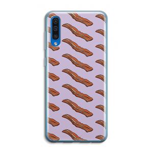CaseCompany Bacon to my eggs #2: Samsung Galaxy A50 Transparant Hoesje