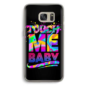 CaseCompany Touch Me: Samsung Galaxy S7 Transparant Hoesje