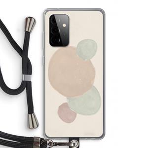 CaseCompany Geo #9: Samsung Galaxy A72 5G Transparant Hoesje met koord
